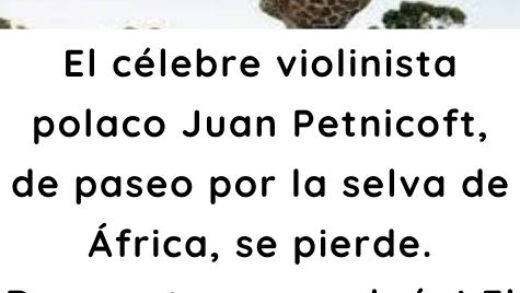 El célebre violinista polaco Juan Petnicoft