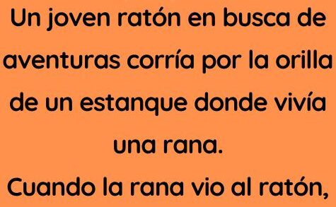 Un joven ratón en busca de aventuras