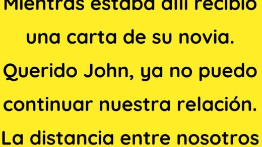 Un marine descubre que su novia lo engaña