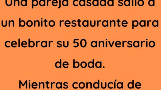 La esposa vio una lagrima saliendo de su marido