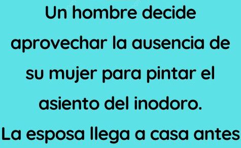 Un hombre pinta el asiento del inodoro