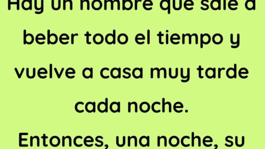 Una noche su esposa decide darle una leccion